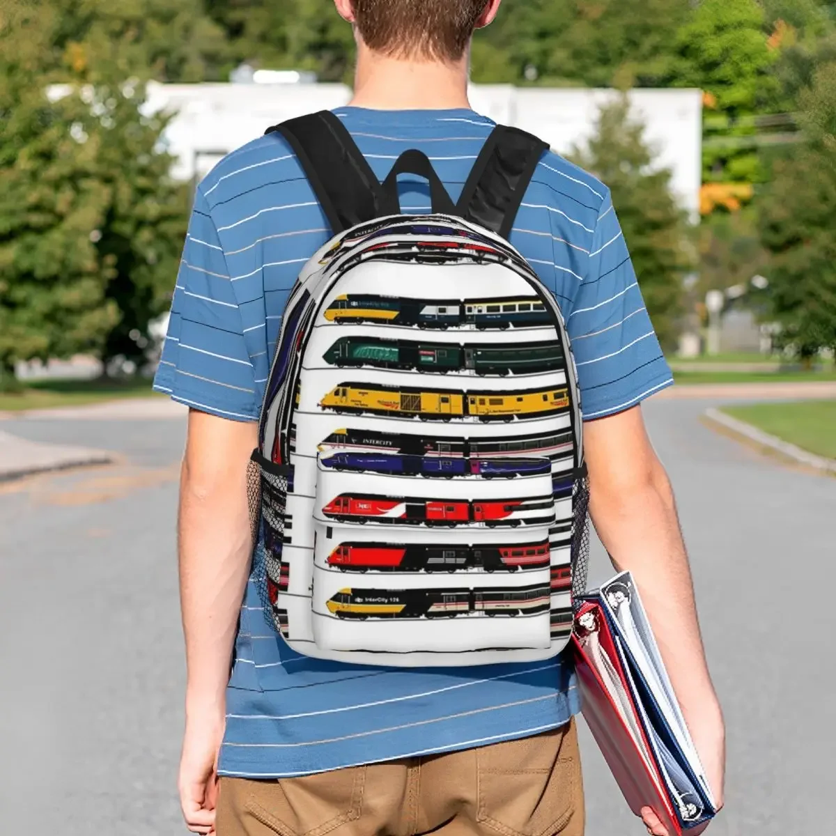 Sac à dos Intercity Hst Lomatéritives, cartable pour adolescent, sacs d'école pour étudiants, sac à dos pour ordinateur portable, sac initié, grande capacité, mode, 125