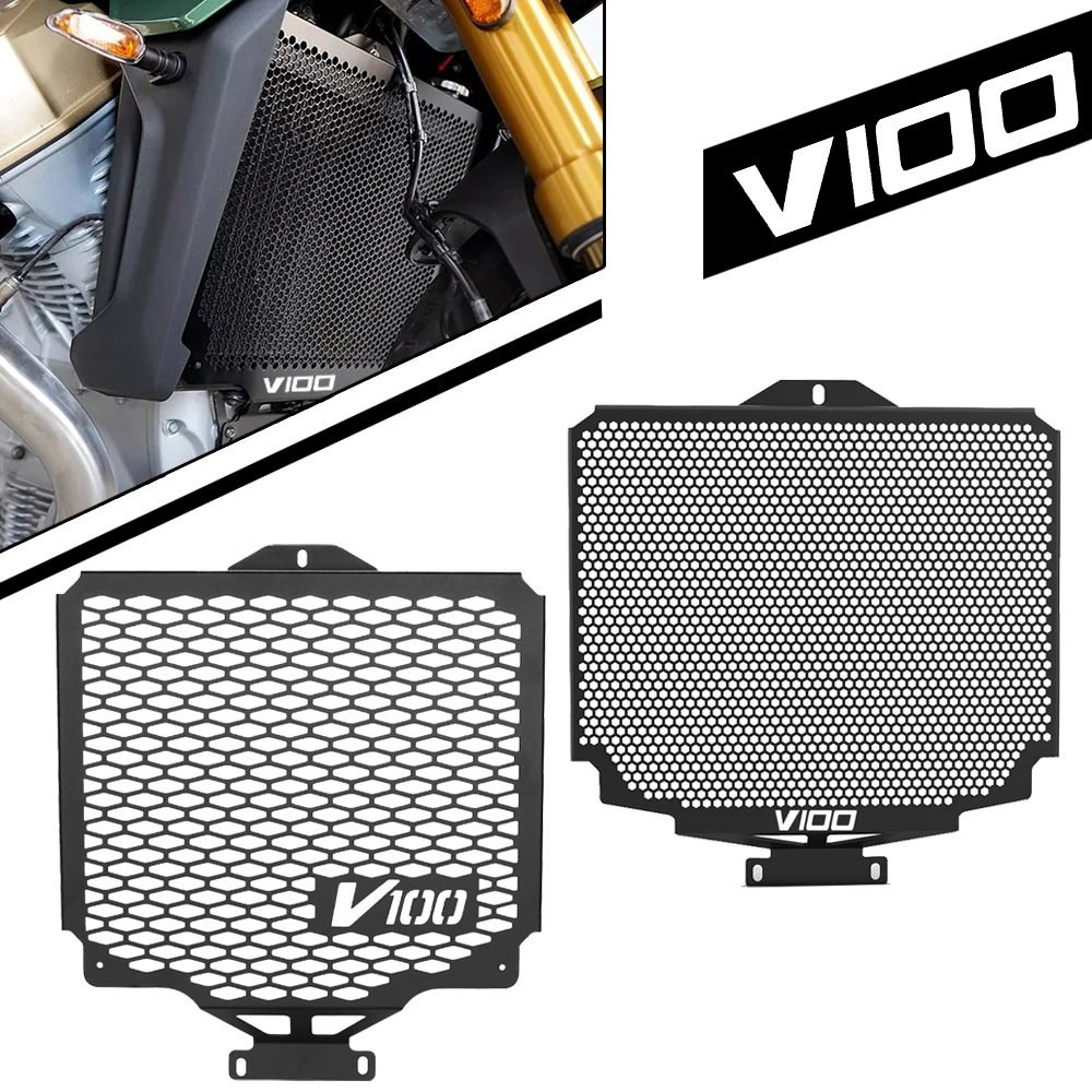 

For Moto Guzzi Stelvio 1000 V100 Stelvio 2022 2023 2024 2025 2026 Motorcycle Radiator Grille Cover Guard Protection Protetor