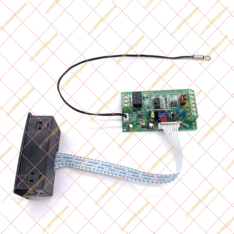AC 110V/220V Fan Speed & Temperature Controller - Motor Regulator Switch with LED Digital Display