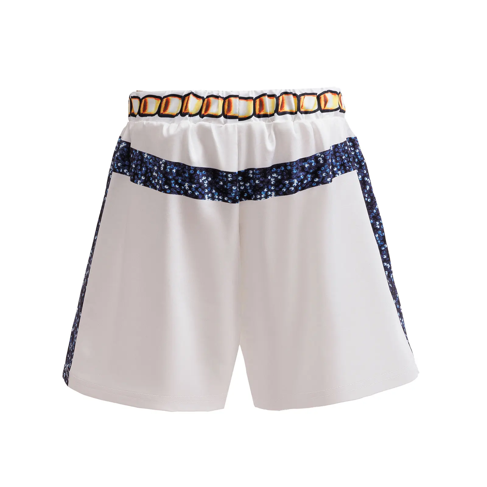 Beliebter Sänger-Cosplay-Anzug für Kinder, 3-teiliges Outfit im koreanischen Stil, Bühnenkostüm, Mädchen-Team-Uniform, Mantel mit Goldketten-Print + Weste – Detail 7