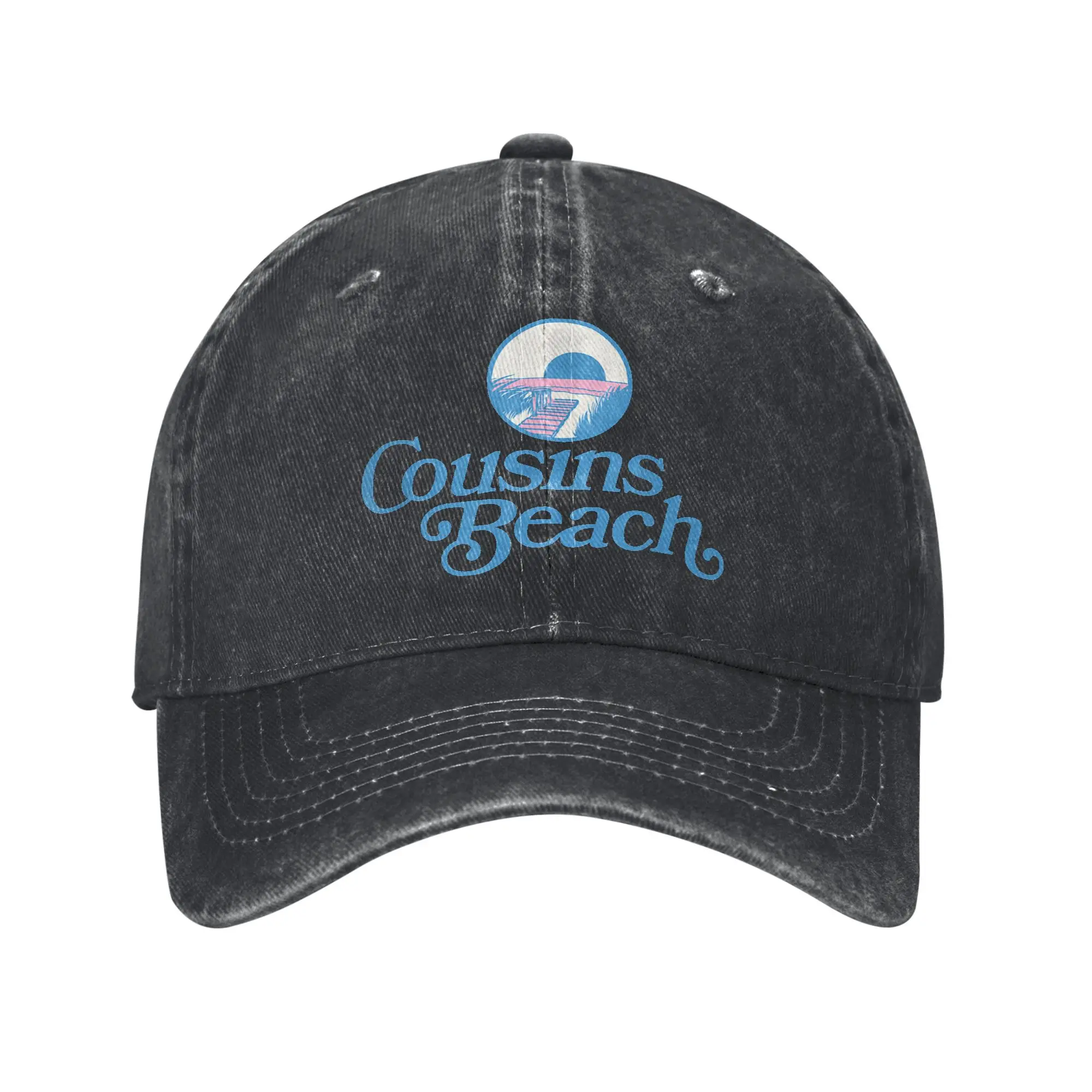 الصيف تحولت قبعات البيسبول الجميلة المتعثرة الدنيم غسلها أبناء الشاطئ Snapback قبعة التدريبات في الهواء الطلق قابل للتعديل صالح القبعات