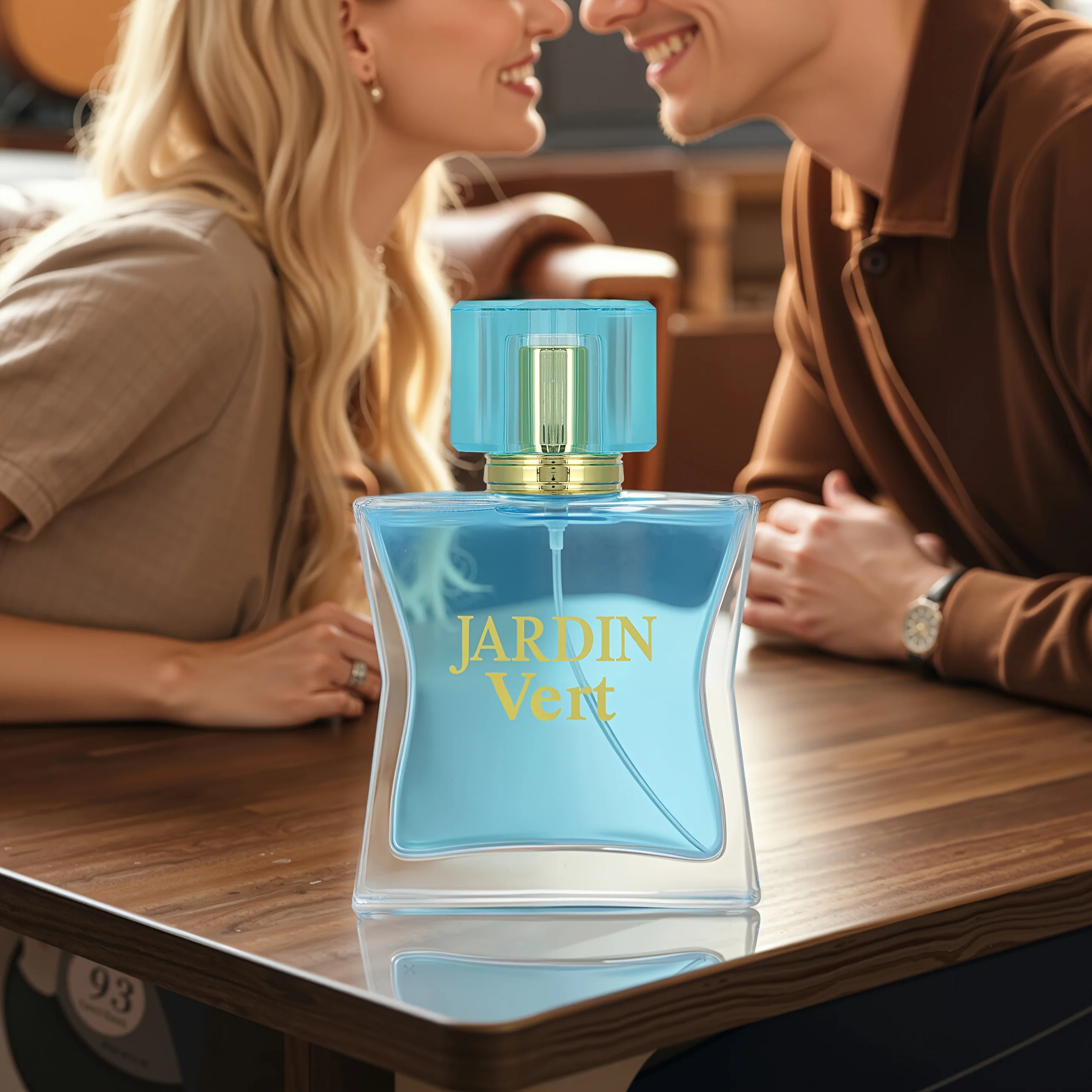 عطر هدية للجنسين يدوم طويلاً 50 مل، جاردين فيرت فريش تفاح وورد مع ملاحظات خضراء، عطر لجميع المواسم للمواعدة المكتبية #2