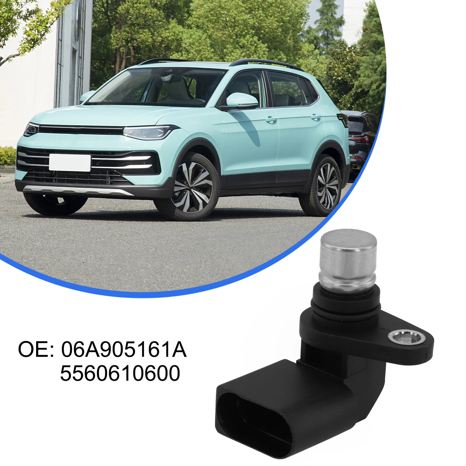 Manutenzione auto Sensore 1800430 Sensore albero a camme A8 Materiale ABS Facile da usare Materiali di alta qualità Installazione rapida