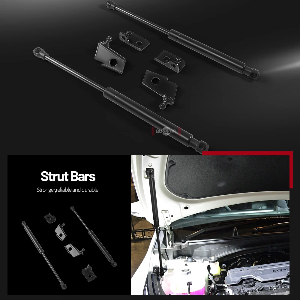 For Kia Sportage NQ5 5 2022 2023 2024 2pcs Front Engine Hood Strut Bars Lift Supports Gas Spring Shocks Dampers Hydraulic Rod