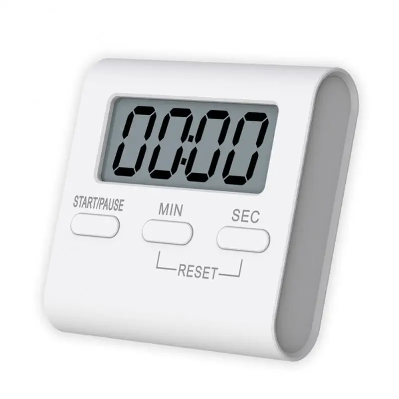 Digital Kitchen Timer Cooking Timer LCD Digital Manual Countdown Timer Mechanical Digital Kitchen Timer Magnetic Kitchen Gadget