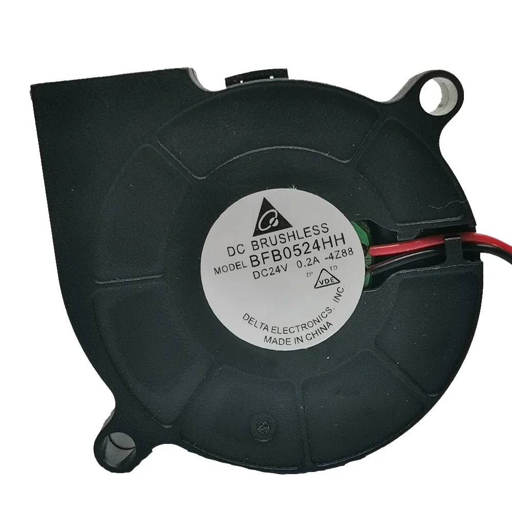 +NOWOŚĆ dla 5015 24V 0.2A 5cm turbina odśrodkowa wentylator dmuchawa chłodząca bfb0524hh