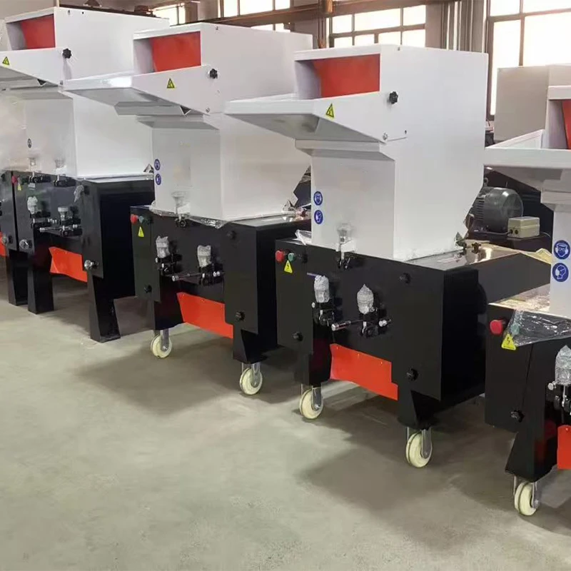 Industrial Heavy Duty Plastic Crusher Grinder Machine for Waste PET PVC ABS PP PE Recycling Strong Crushing Capacity