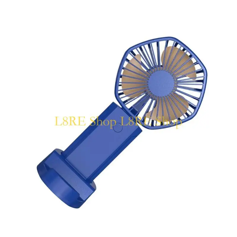 L8RE 충전식 휴대용 휴대용 팬 에어컨 휴대용 작은 포켓 팬