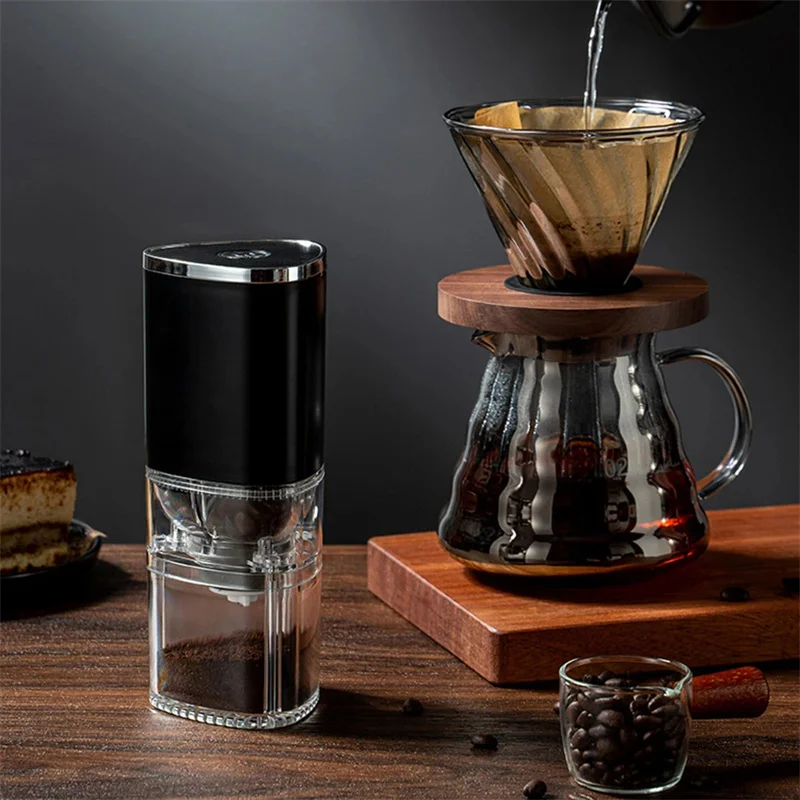 Electric Coffee Grinder Portable Home Been Grinder Coffee Machine Professional Coffee Beans Grinding Kitchen Tools Rechargeable