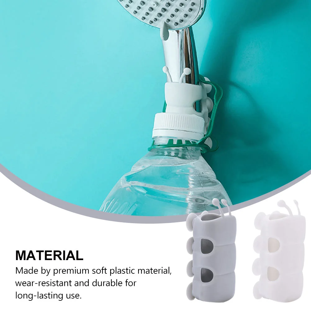 10 PCS Shower Bracket Base Showerhead Holder Suction Cups Hose Fixing Seat Fixed No Punching