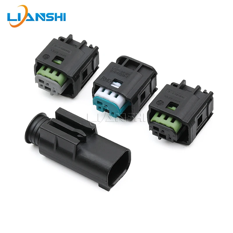 9-967081-2 Automotive air conditioning pressure switch 3pin sensor plug Headlight wiring harness plug-in 2-967642-1 1-967642-1
