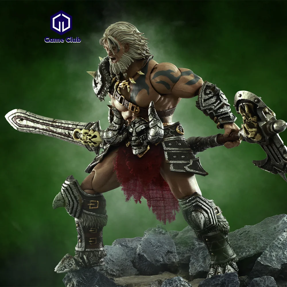 In Stock Nightmare Studio 1/12 Scale Dark Shelter Barbarians Berserkers Weapon Accessories Full Set 6in Male Action Figure Model