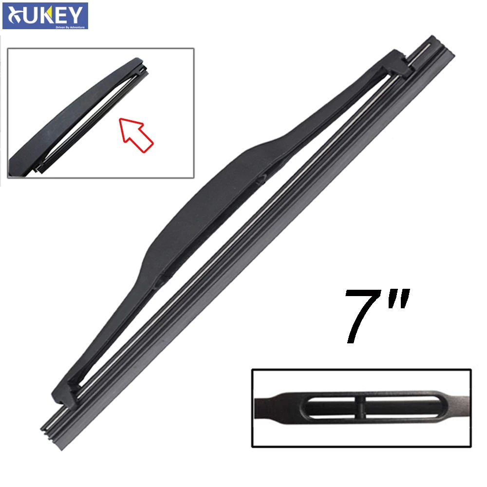 Xukey Rear Windshield Wiper Blade For Citroen C4 Coupe 3 Door DS5 DS 5 For Microcar M.GO M.8 Ligier JS50 JS50L Aixam City IXO