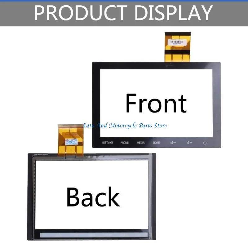 P9FD Display Touching Screen Digitizer Assembly For Radio 8740A042 8740A100 8740A101 8740A103