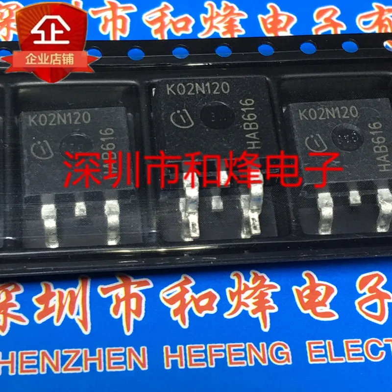 5PCS-10PCS K02N120 SKB02N120 TO-263 1200V 2A NEW AND ORIGINAL ON STOCK