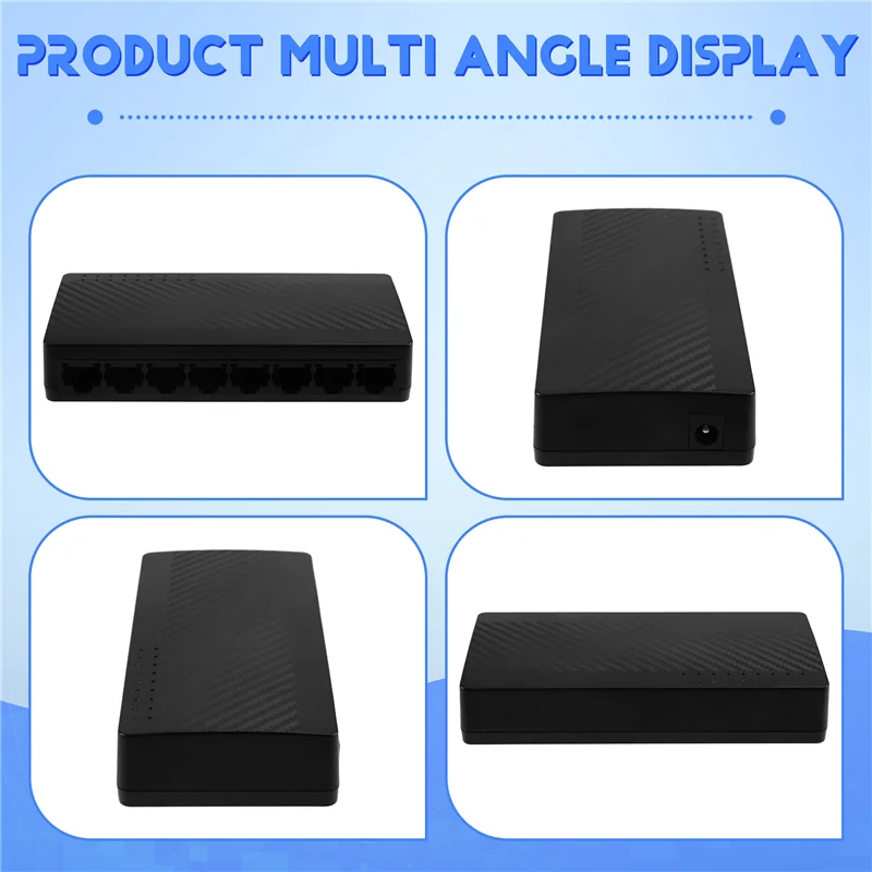 ABKQ-기가비트 스위치 SG108M 이더넷, 데스크탑 스마트 WIFI, 무선 라우터용 기가비트 이더넷 스위치