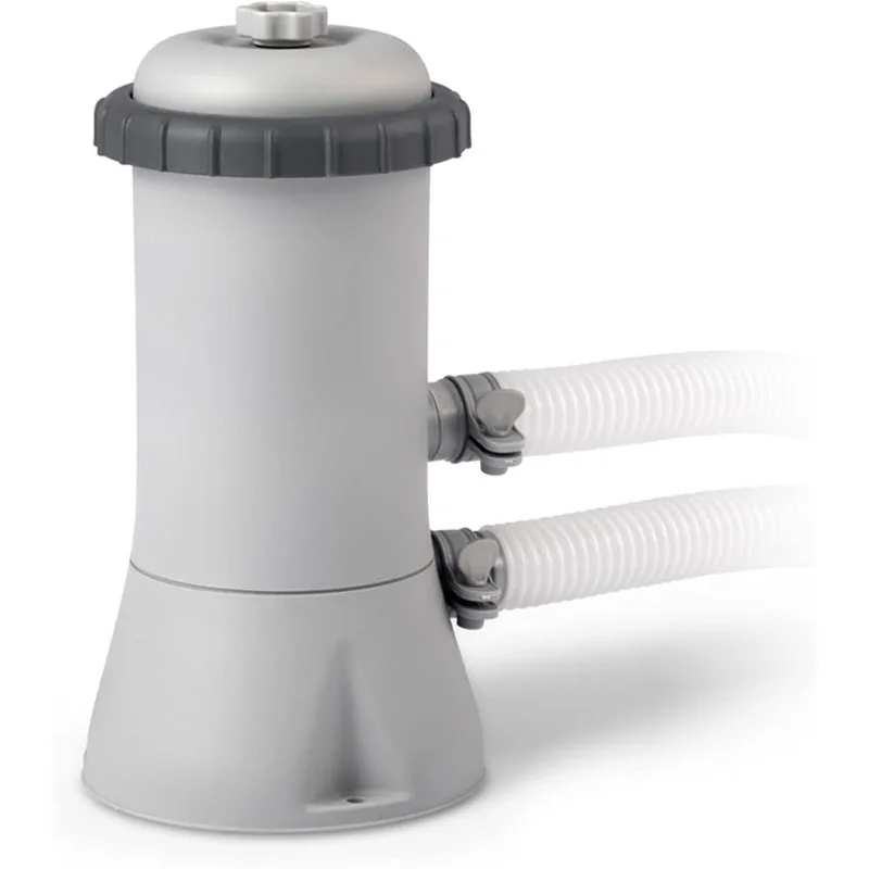 15’ x 42” Prism Frame Above Ground Swimming Pool Set and Pool Filter Pump