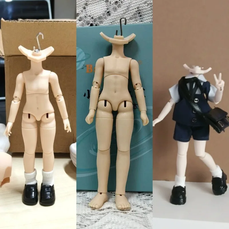 

Toys Action Figures Joint Mobility 12cm Asi 2.0 Body Ob11 Body Replacement Accessories for Bjd Dolls Head Sculpture