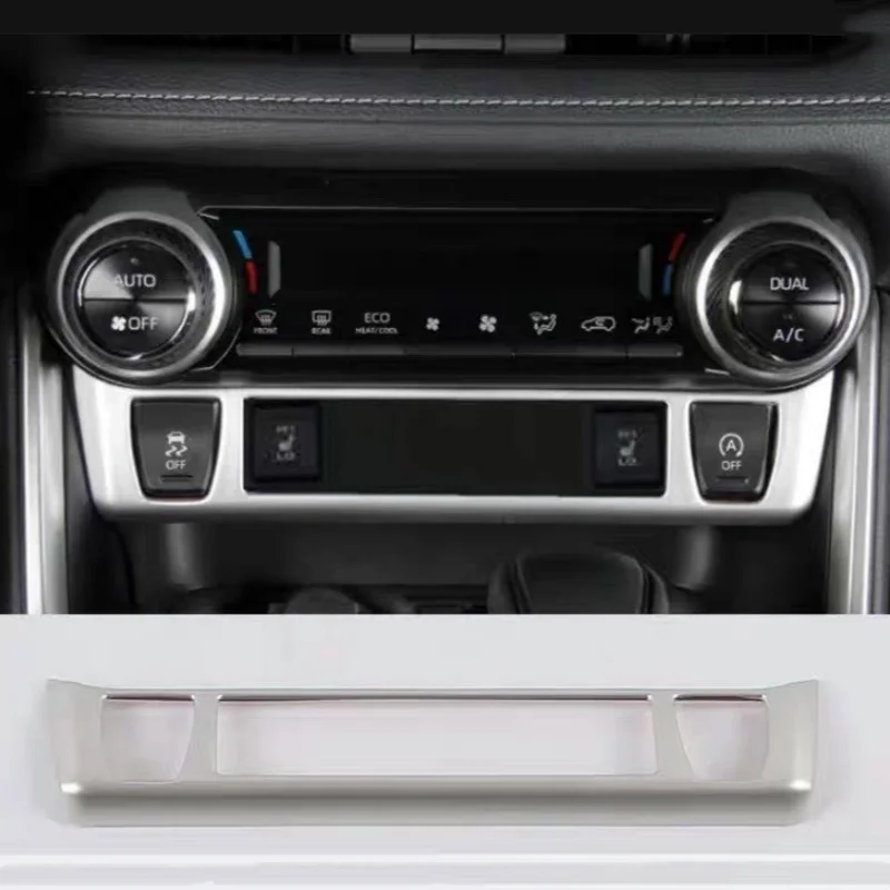 Fit For Toyota RAV4 2019 - 2023 Sticker Middle Console Temperature Air-Condition Volume Navigation Switch Outlet Vent