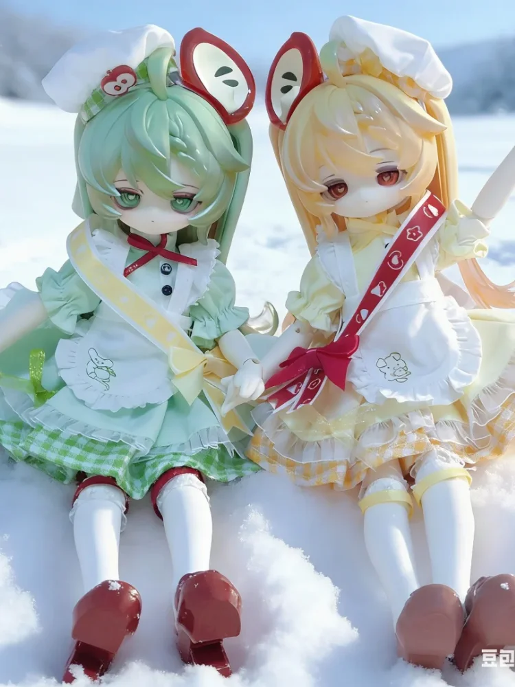 Genuine Inedible Doll Lunar Lore Series 1/8 Bjd Joint Mobility Mango Dog App Mouse Blind Box Mystery Box Toy Action Figure Gift