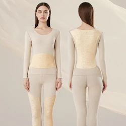 Women's Premium Wool Thermal Underwear Men Warm Long Johns Women Seamless Thermal Set Womens Winter Clothing Sexy Underwear Men