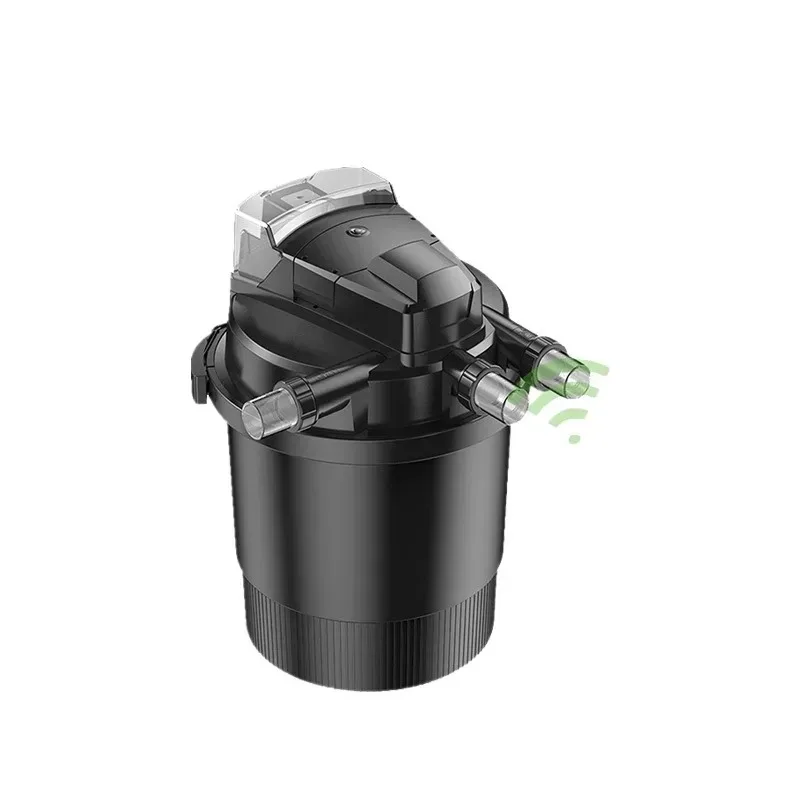 Aquarium outdoor automatic self-cleaning filter pond fish pond filter system filter bucket