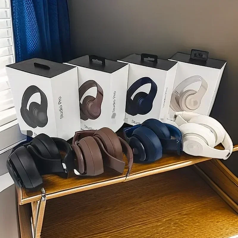 En stock Estudiopro4es es adecuado para Bluetooth inalámbrico montado en la cabeza de Apple Android con bolsa de almacenamiento expandible.