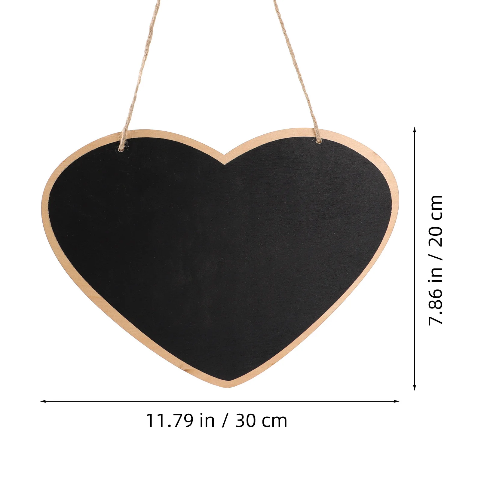 علامة سبورة خشبية مزدوجة الجوانب معلقة على شكل سبورة لعيد الميلاد وأعياد الميلاد والهالوين هدية صغيرة