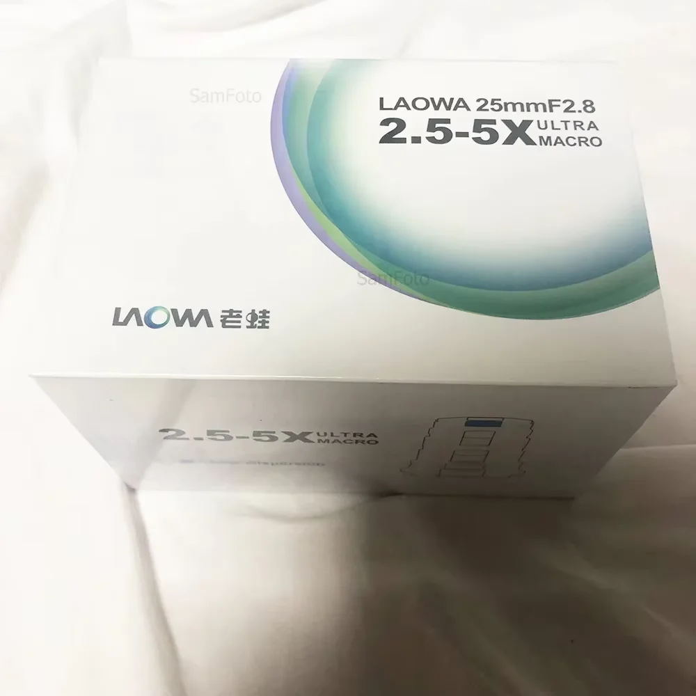 مجموعة عدسات Venus Optics Laowa 25 مم f/2.8 بتركيز يدوي كامل الإطار طقم عدسات ماكرو فائق لكاميرات Canon EF Nikon F Pentax K