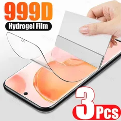 3PCS Hydrogel Film For Motorola Moto G73 G53 5G G23 G13 E13 Screen Protector For Motorola Moto G14 G54 G84 Soft Film Not glass