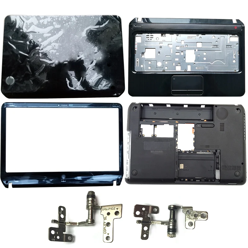 Laptop LCD Back Cover/Front bezel/Hinges/Palmrest/Bottom Case For HP Envy Pavilion DV4 DV4-5000 676641-001 700547-001 676643-001