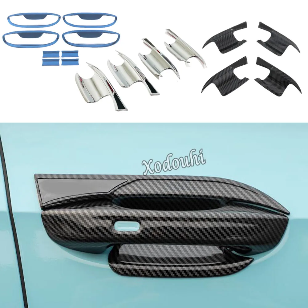 

For VW Volkswagen Golf8 Golf 8 2020 2021 2022 2023 Car Styling Cover Handrail Trim ABS/Steel Armrest Door Bowl Stick Frame Parts