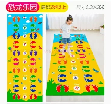 Dłoń i stopa w połączeniu z podkładkami sportowymi do budowania i rozszerzania gier, szalonego treningu, zabawek, przedszkola, zajęć na świeżym powietrzu