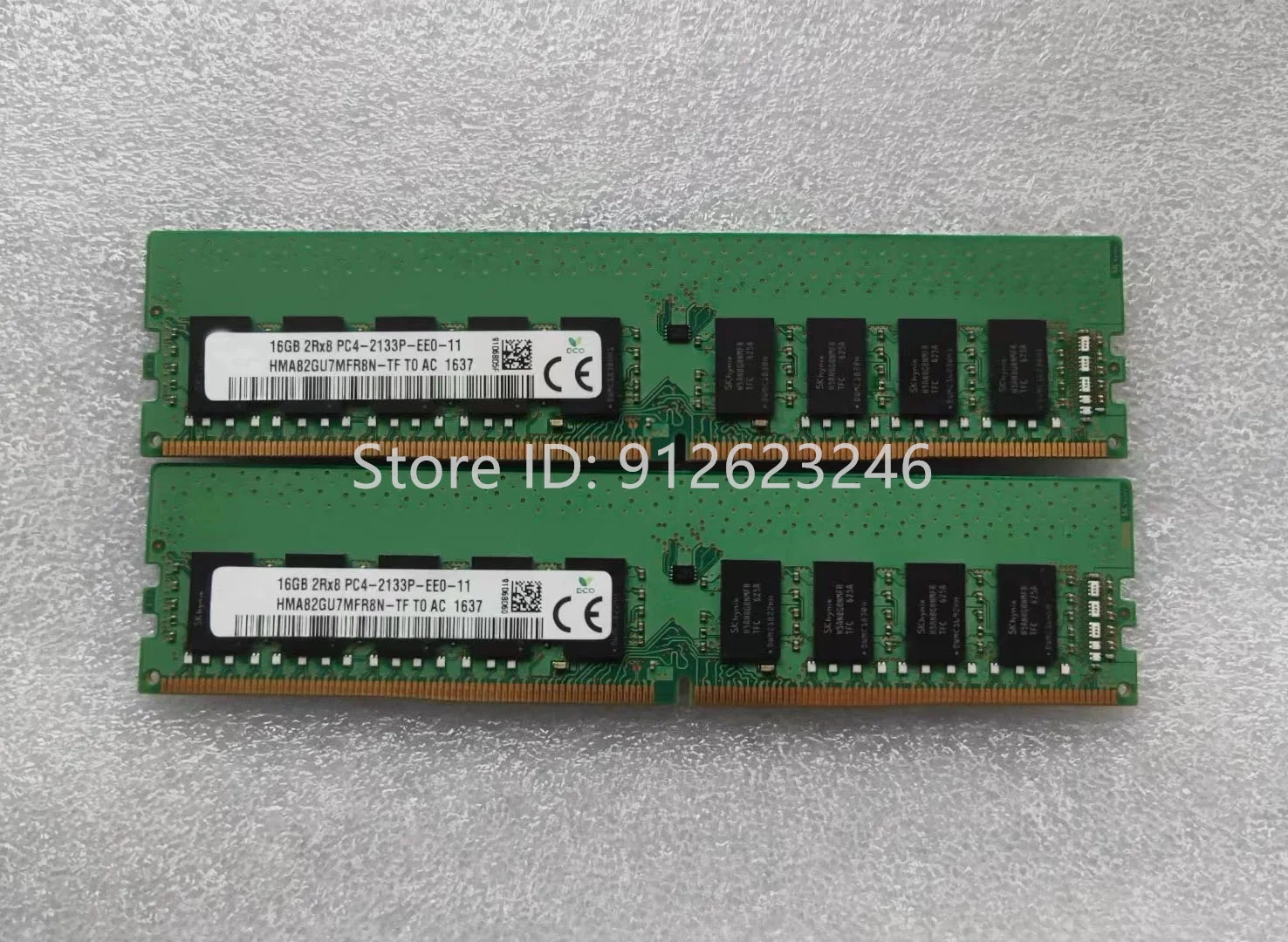 One Piece 16GB PC4-2133P for SK Server Workstation Memory, DDR4 ECC RAM 16GB 2133MHz Desktop Memory ECC-UDIMM