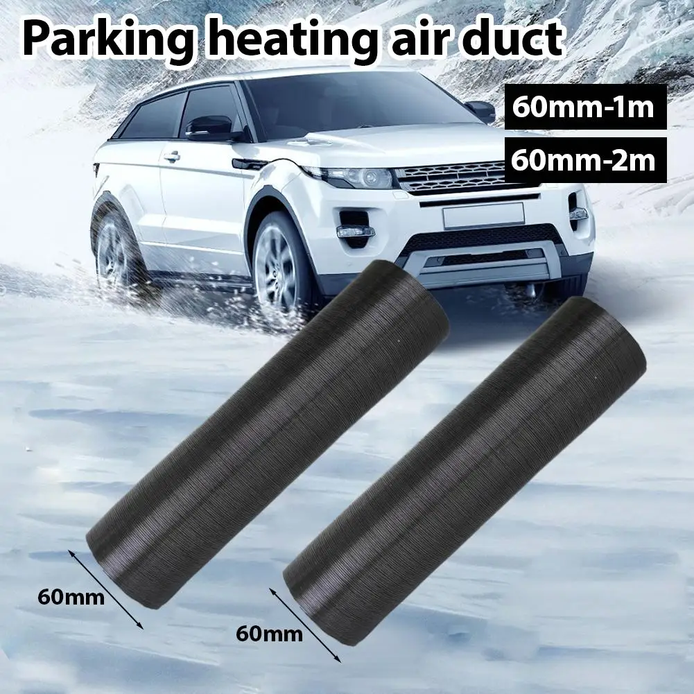 Parking Heater Air Duct 60mm Aluminum Foil Insulated Hose Flexible Warm Air Pipe for Truck RV Boat Car Accessories