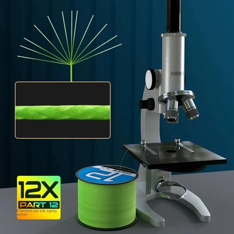 Línea trenzada multifilamento X12 – 12 hebras para pesca en mar - imagen 2