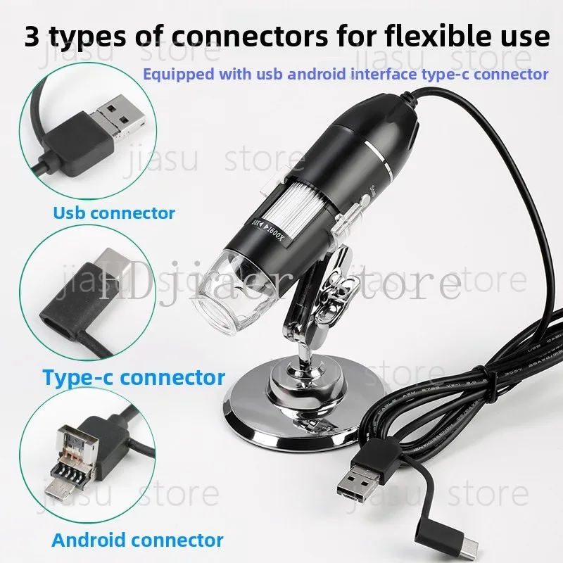 

Digital microscope high-definition 1600 times detection of skin hair follicles with LDE lamp