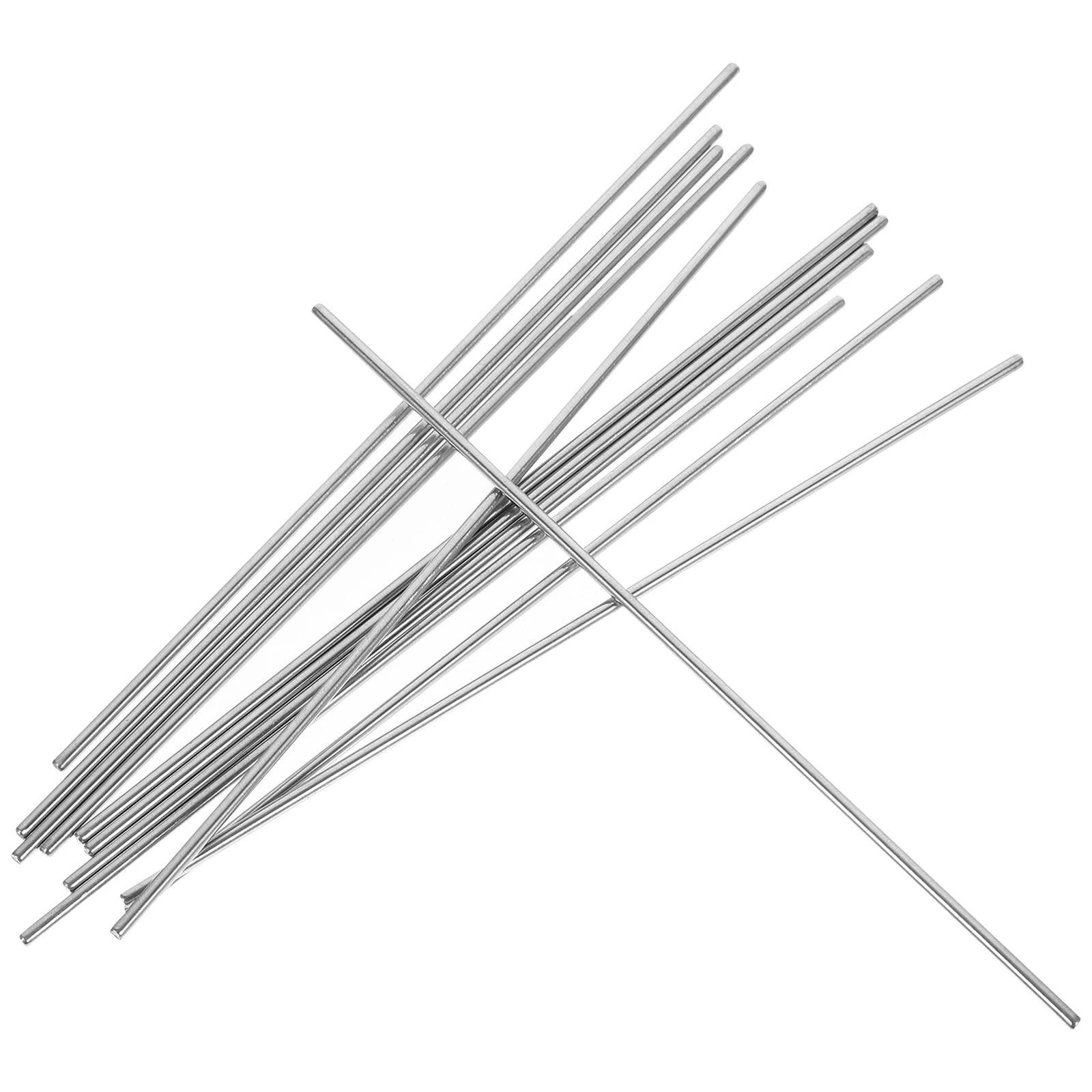 

12Pcs Metal Blocking Pins Strong Stainless Steel Knitting Board Fixings for Crochet Mats DIY Weaving Projects Craft Supplies Kit