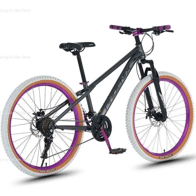 Adult mountain bike bike purple circle variable speed teen middle school student male and female racing adult student bicycle