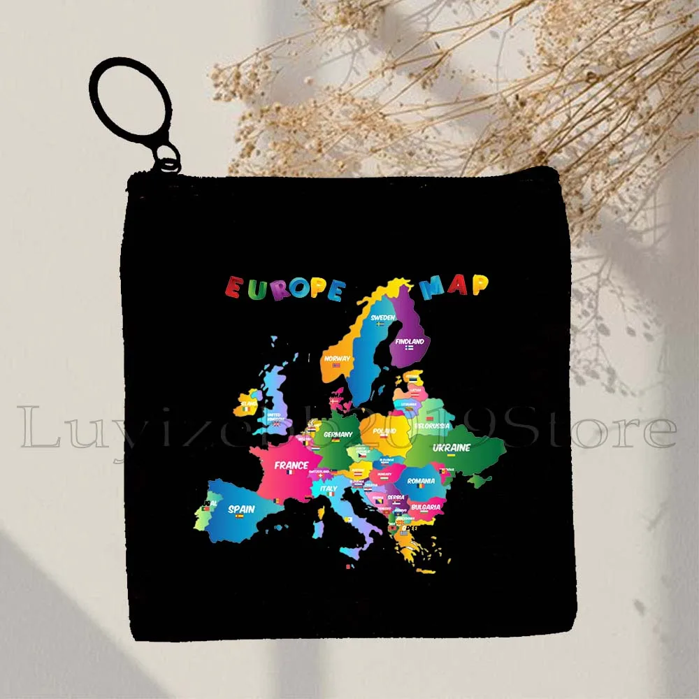 محفظة عملات قماشية من السويد ، حافظة مفاتيح ، حقيبة تخزين صغيرة ، حقيبة بسحاب ، معطف سلاح ، السويد ، قلب حب ، خريطة ، معطف سلاح ، هدايا سويدية #4