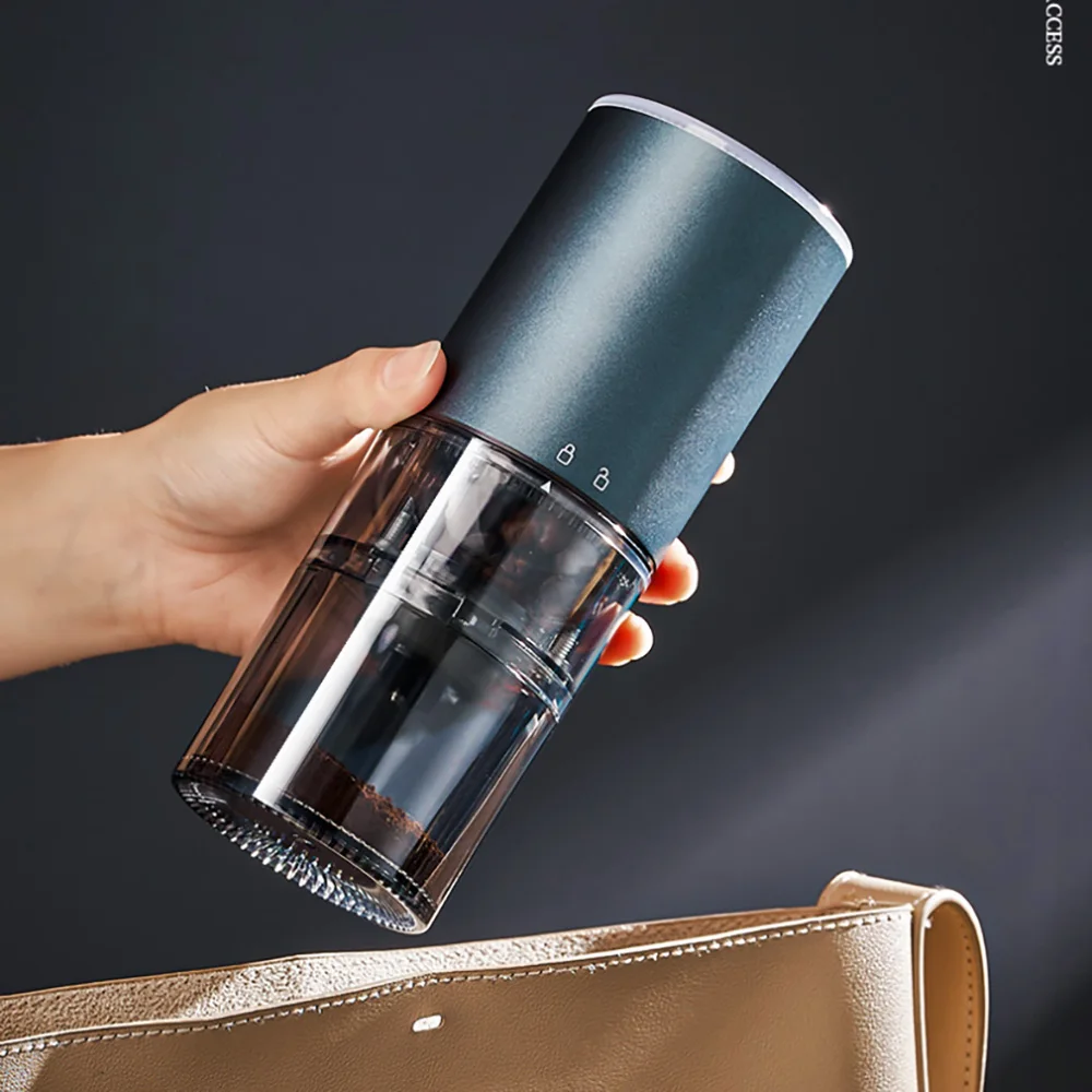 Elektrische Koffiemolen Camping Koffie Portable Home Reizen Automatische Koffiebonen Grinder Machine Oplaadbare Grinder Machine