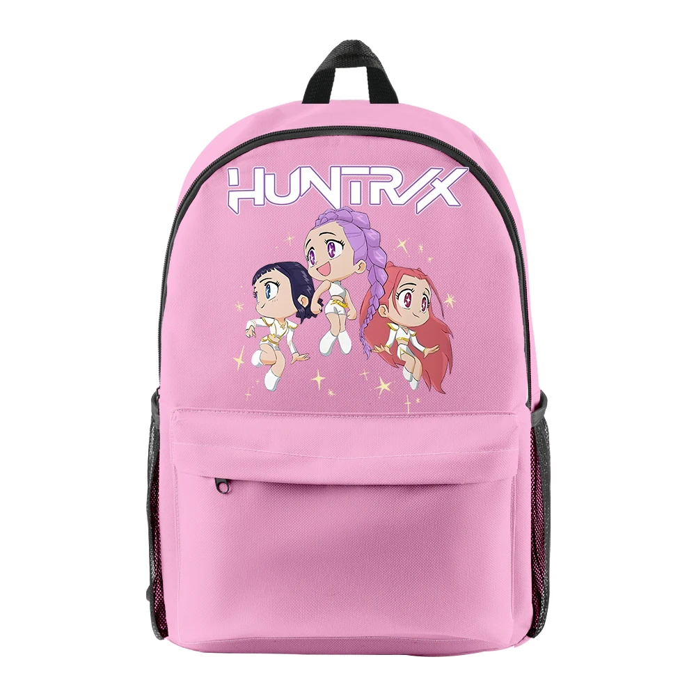 KPop Pemburu Setan Seperti Yang Terlihat Di Huntrix Ransel Tur Dunia Tas Travel Kasual Uniseks Daypack Ransel Luar Ruangan Pria Wanita