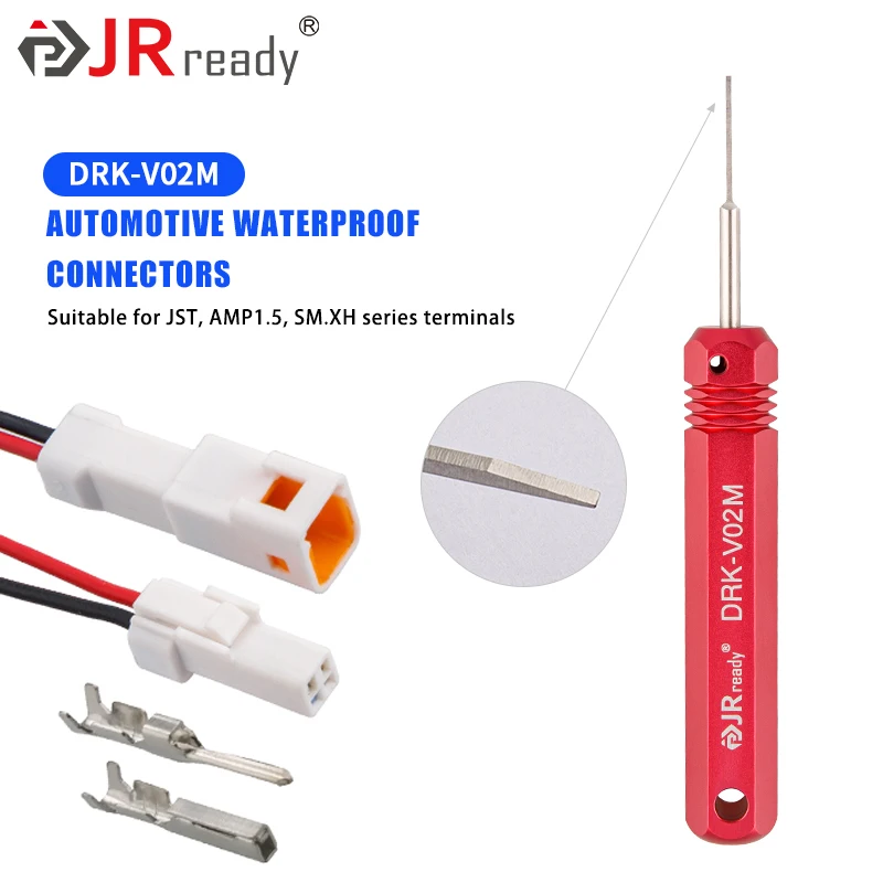 JRready Pin Removal Tool For AMP Super Seal1.5 /Metri Pack 150 Automotive Wire Connectors Sealed Male/Female Terminal Extractor