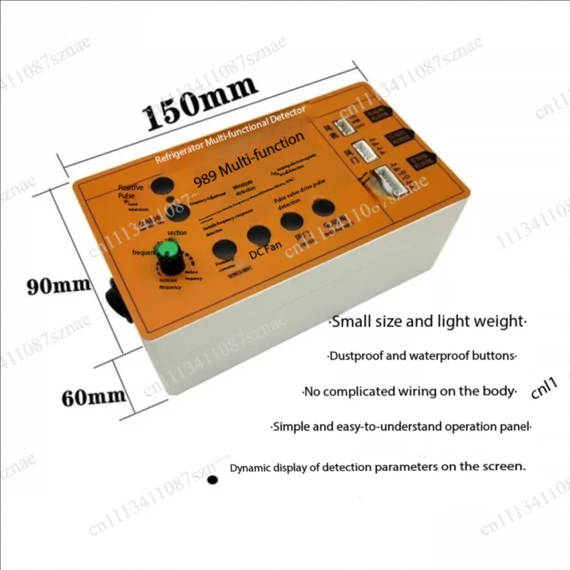 Comprehensive Tester for Refrigerator Inverter Board, Solenoid Valve, Fan, Air Door and Electric Valve Fault Detection