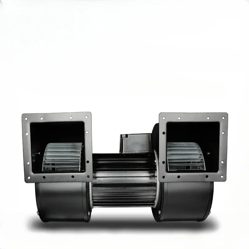 

Power frequency centrifugal fan 380V blower 370W 550W double head double outlet printing