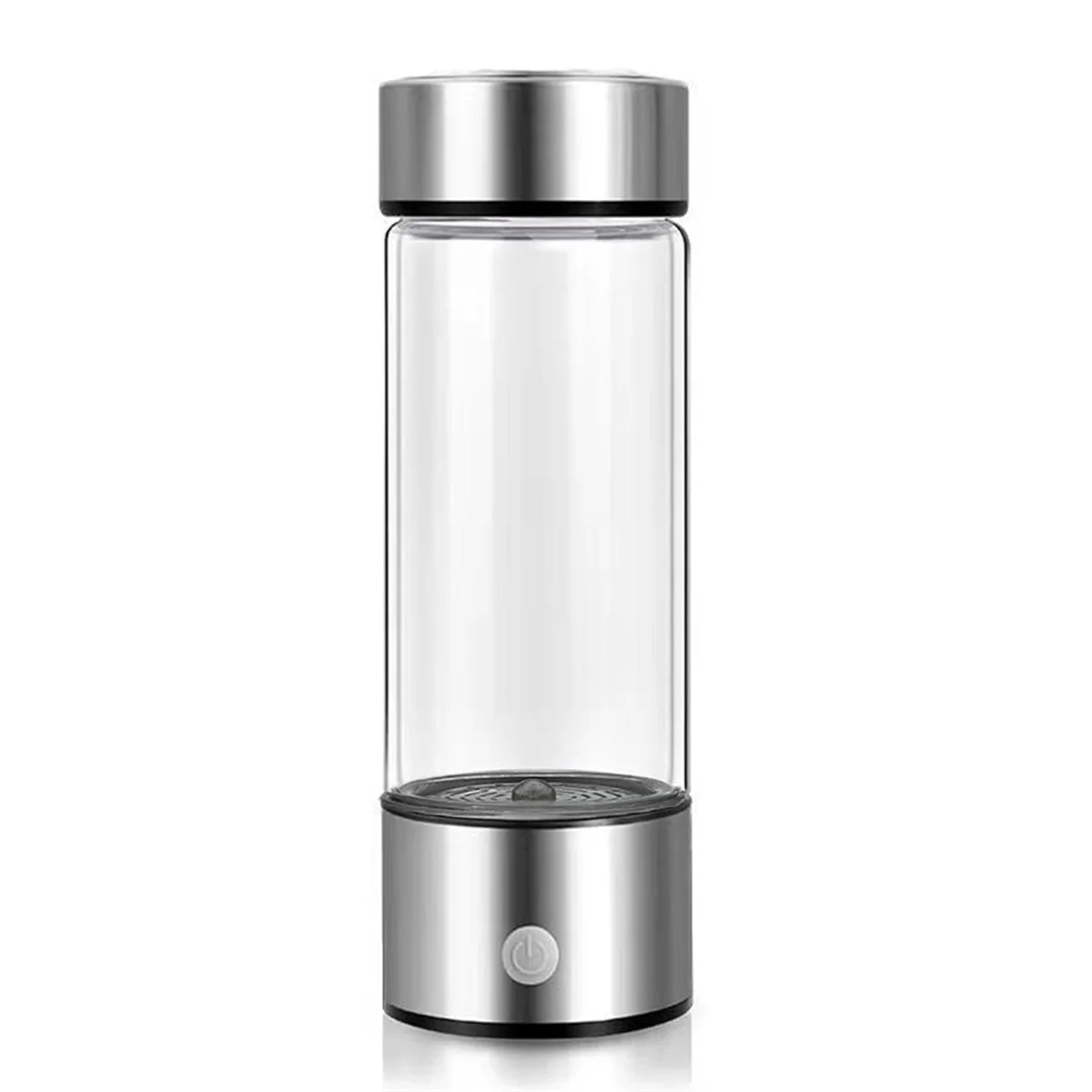 

SVFE-gHydrogen Water Bottle, Hydrogen Water Generator, Rechargeable Glass Hydrogen Water Machine Health Cup for Home