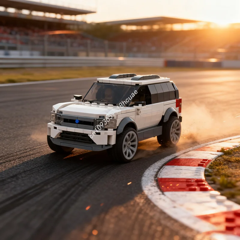 

327 шт. MOC встроенный прочный исследователь белый город модель строительные игрушечные блоки строительство DIY идея Рождественский подарок образование день рождения