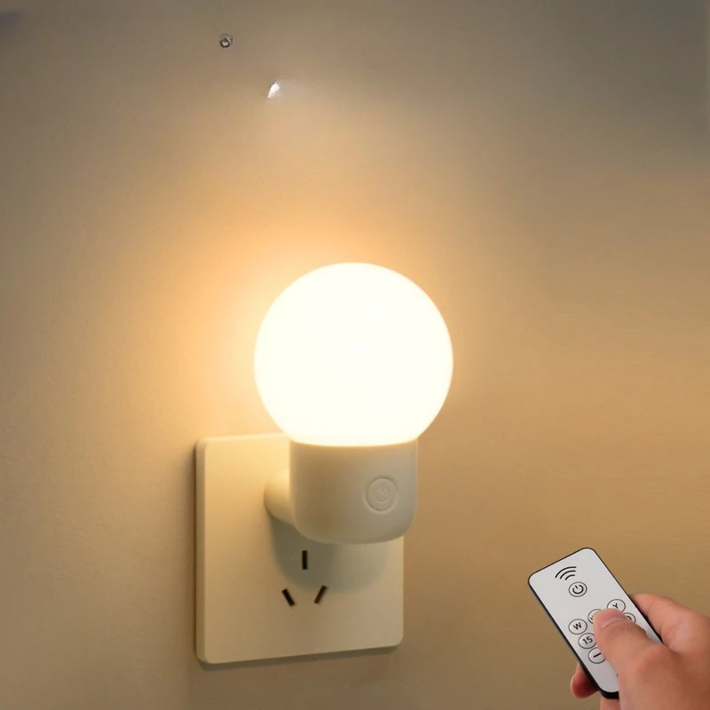 

Plug-in night light, bedroom night room, children's sleep eye protection light LED energy-saving dormitory table