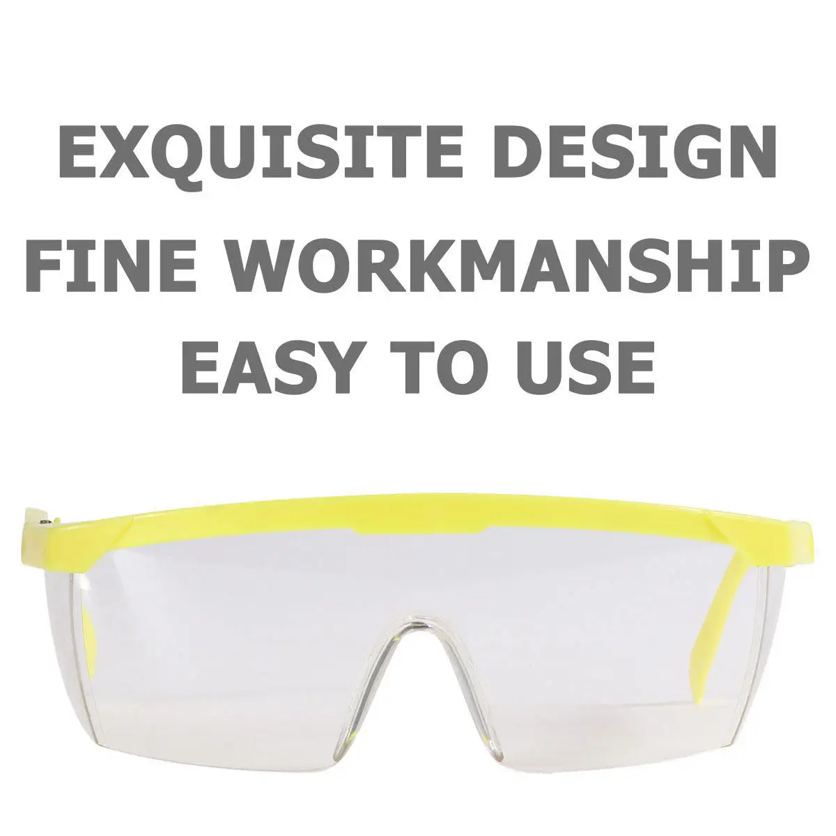 

Высокопрочные ударопрочные защитные очки с удобной носовой опорой, УФ-защитой, защитой от пыли и ветра, поликарбонатными линзами для использования на открытом воздухе