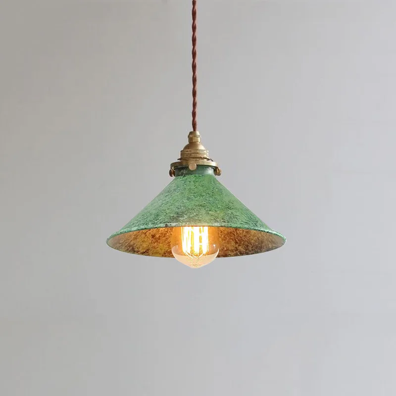 American Countryside Retro Industrial Pendant Lamp Iron Rust Loft Restaurant Kitchen Chandelier Coffee Shop Bar Decor Droplight